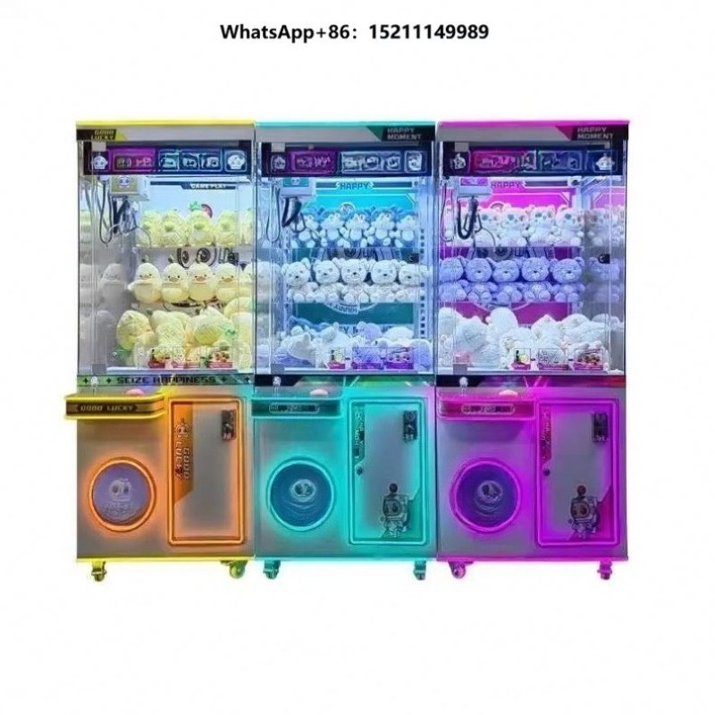 Claw Crane Machine - Mini Plastic Kids Toy Crane Machine