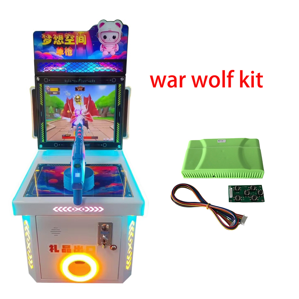 Gun Shooting Arcade - War Wolf/Warrior 10 in 1 Shooting