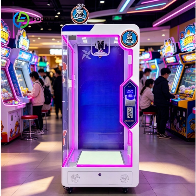 Arcade Prize Vending Machine - Custom Coin Operated Single Player Scissors