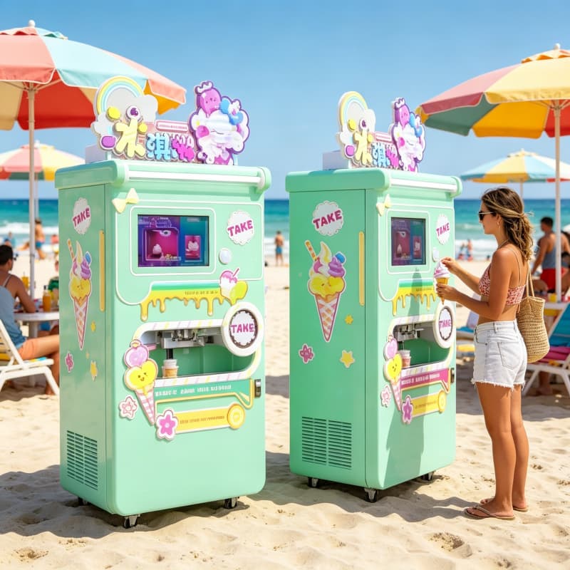 Commercial Soft Serve Machine  - Boxing Machine Arcade 评论和价格