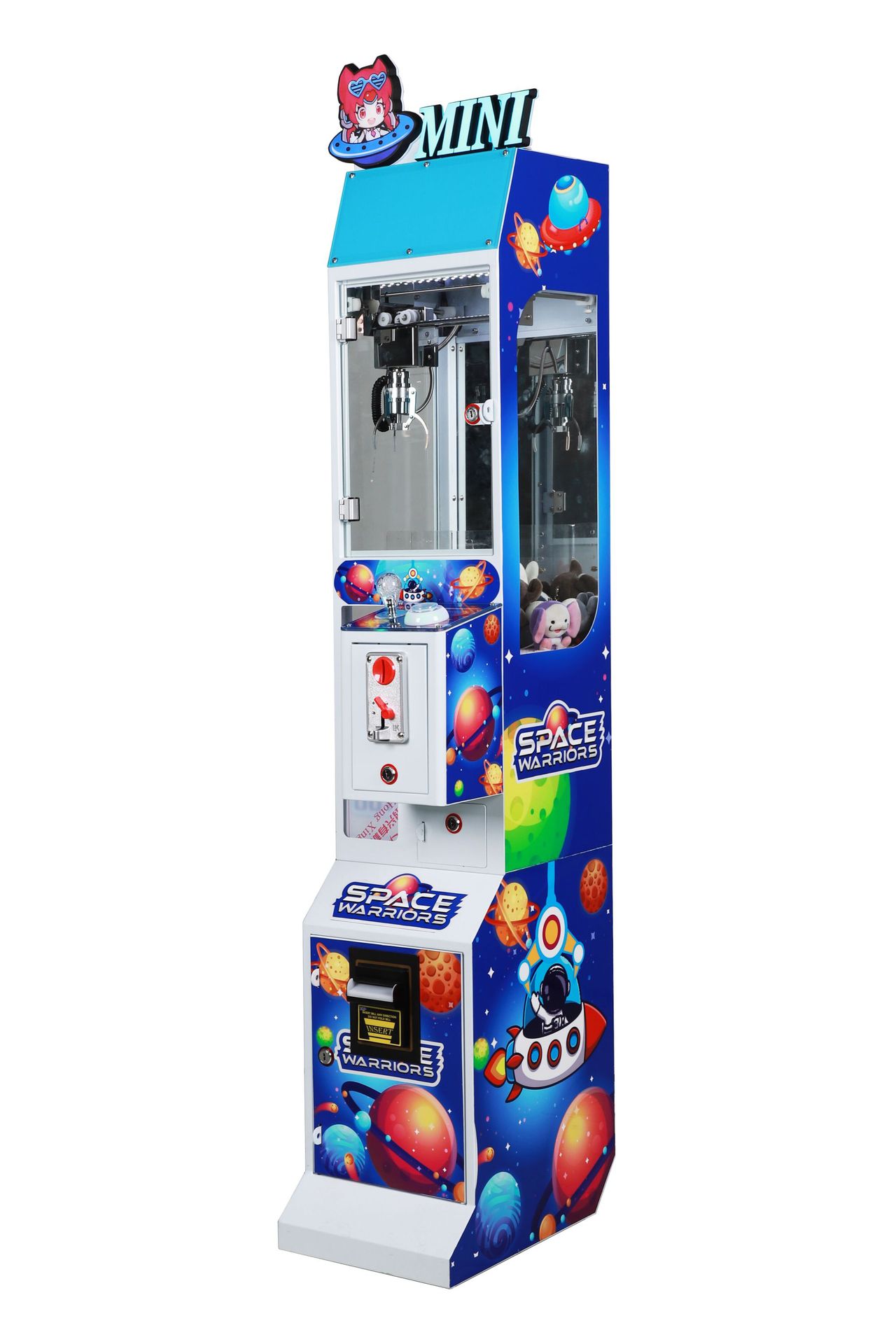 Mini Claw Machine Space Warrio - Arcade Prize Vending Machine 评论和价格