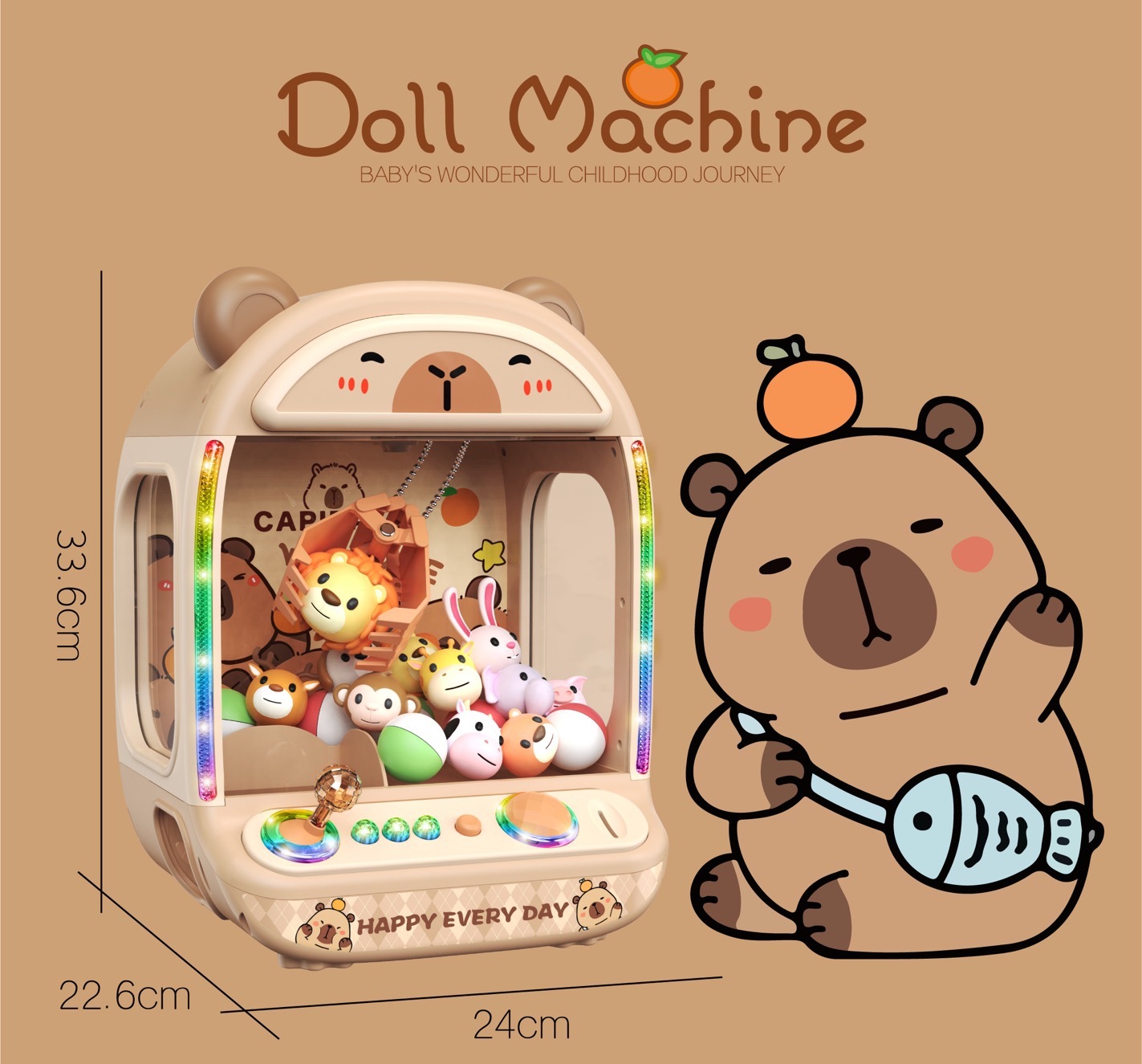DIY Doll Machine Kids Coin Ope - Claw Crane Machine 评论和价格