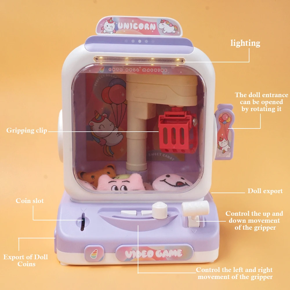 New Mini Claw Machine Rabbit   - Claw Crane Machine 评论和价格
