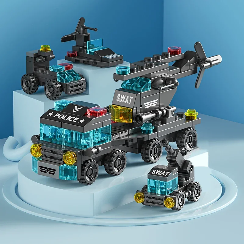 City Fire Car Building Blocks  - Claw Crane Machine 评论和价格